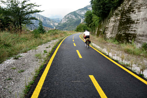 ciclabile Pontebbana Val Canale, Tarvisio Resciutta Gemona, Udine Friuli