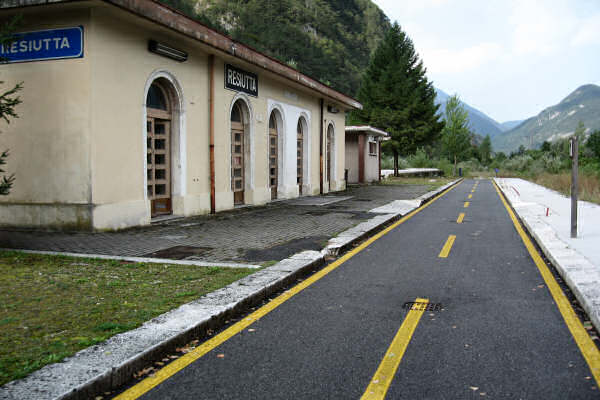 ciclabile Pontebbana Val Canale, Tarvisio Resciutta Gemona, Udine Friuli
