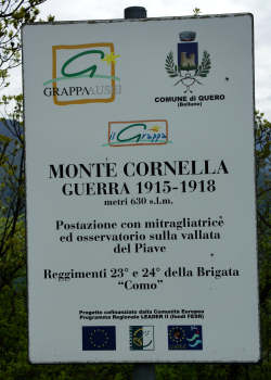 Quero, monte Cornella