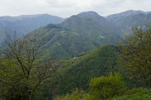 Quero, monte Cornella, Cilladon, Schievenin - valle di Alano, monte Grappa