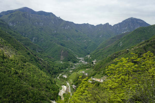 Quero, monte Cornella, Cilladon, Schievenin - valle di Alano, monte Grappa