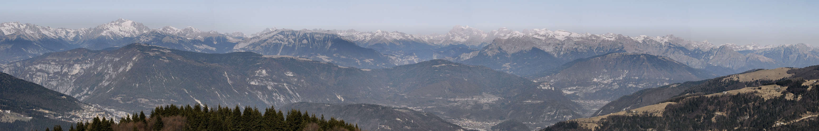 Monte Asolone, Monte Grappa - fotografia panoramica