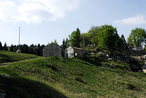 sistema fortificato di Col Andreon, zona Camposolagna sul Monte Grappa