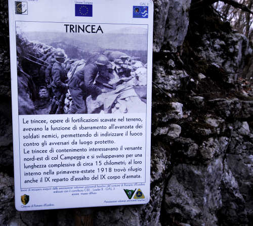 sistema fortificato di Col Campeggia - Monte Grappa