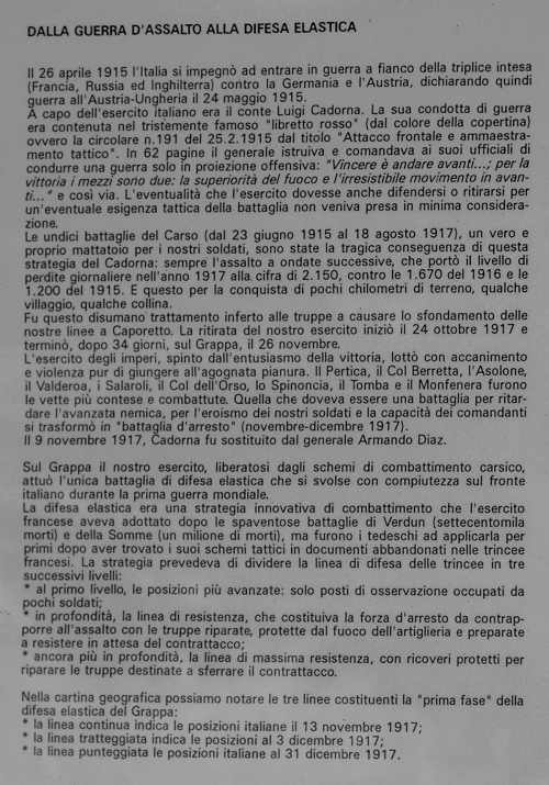 Trincea di San Giovanni ai Colli Alti - Monte Grappa