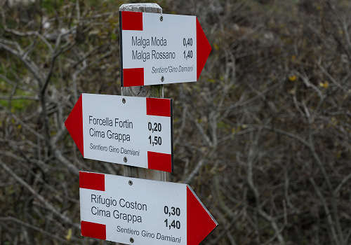 Valle delle Foglie, Colli Vecchi, Cima Grappa