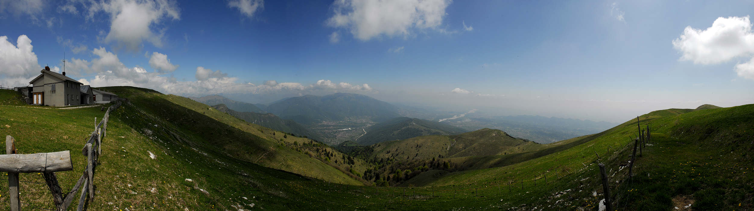 Archeset malga Il Piz, Alano di Piave - foto panoramica