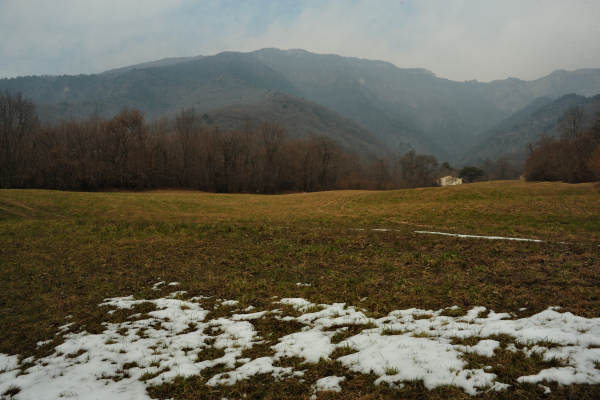 sentiero da Cassanego di Borso al Santuario Madonna del Covolo di Crespano