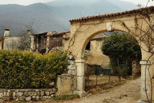 sentiero dal Santuario del Covolo a Cassanego di Borso