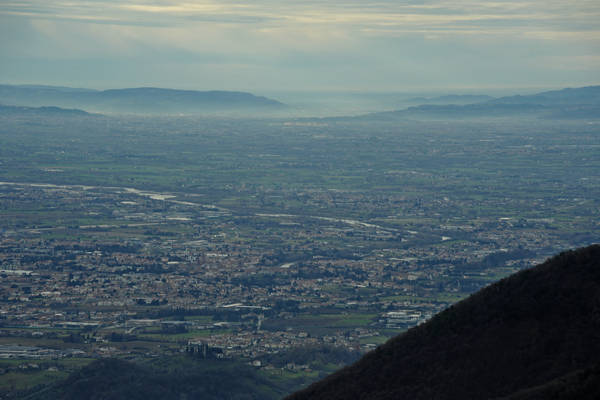 Covolo, sentiero Punta Frontal monte Scalare, valle San Liberale