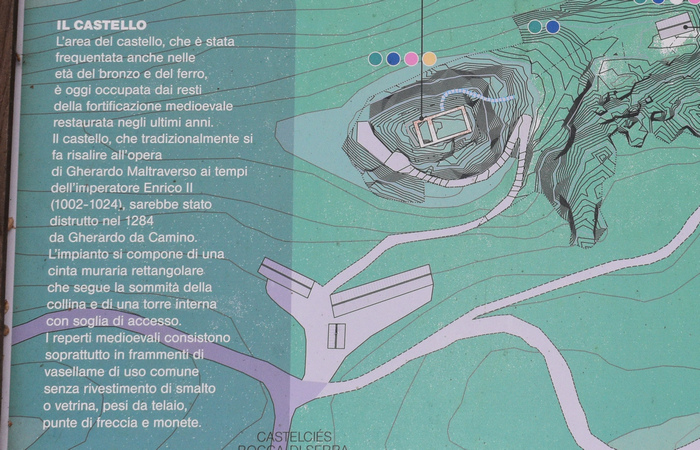 Castello di Castelcies e Chiesetta di San Martino