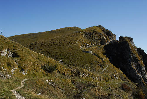 mulattiera del Boccaor, Archeson, Meatte, Val delle Mure, Valle San Liberale - Monte Grappa