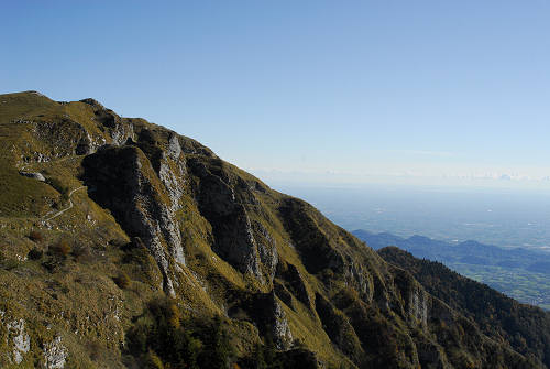 mulattiera del Boccaor, Archeson, Meatte, Val delle Mure, Valle San Liberale - Monte Grappa