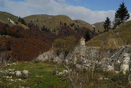 mulattiera del Boccaor, Archeson, Meatte, Val delle Mure, Valle San Liberale - Monte Grappa