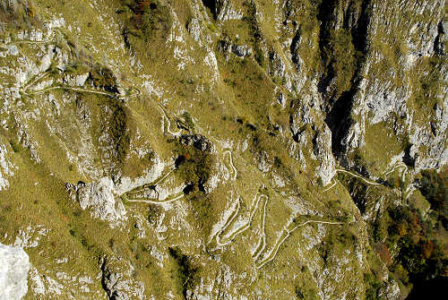 mulattiera del Boccaor, Archeson, Meatte, Val delle Mure, Valle San Liberale - Monte Grappa