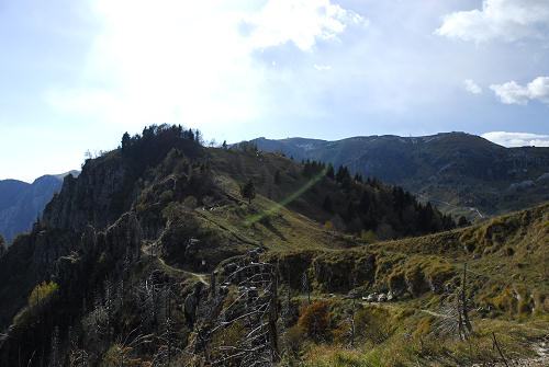 mulattiera del Boccaor, Archeson, Meatte, Val delle Mure, Valle San Liberale - Monte Grappa