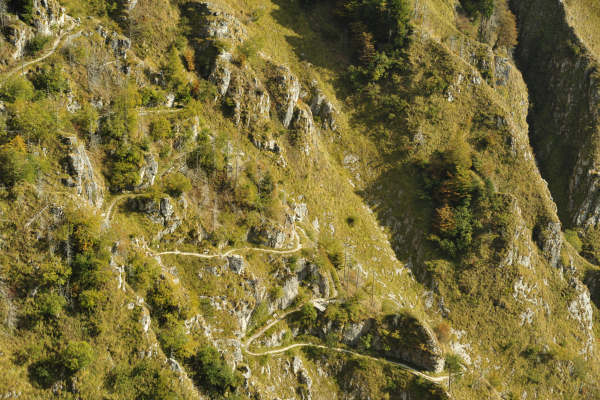 mulattiera del Boccaor, Archeson, Meatte, Val delle Mure, Valle San Liberale