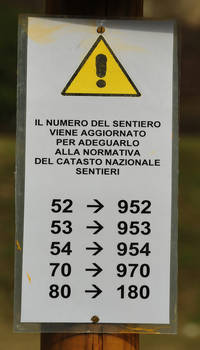 Sentieri Valle Santa Felicita