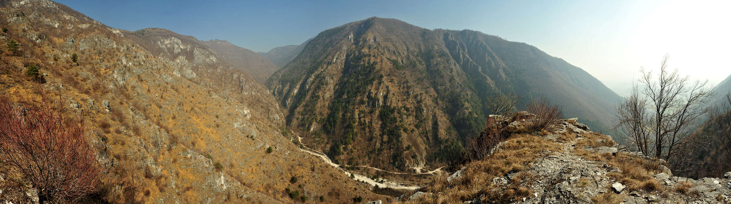 Valle Santa Felicita, sent.52 del Cavallo - fotografia panoramica