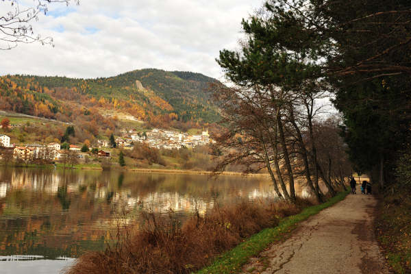 Altopiano di Piné, laghi Serraia e Piazze, Lagorai