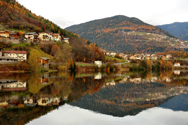 Altopiano di Piné, laghi Serraia e Piazze, Lagorai