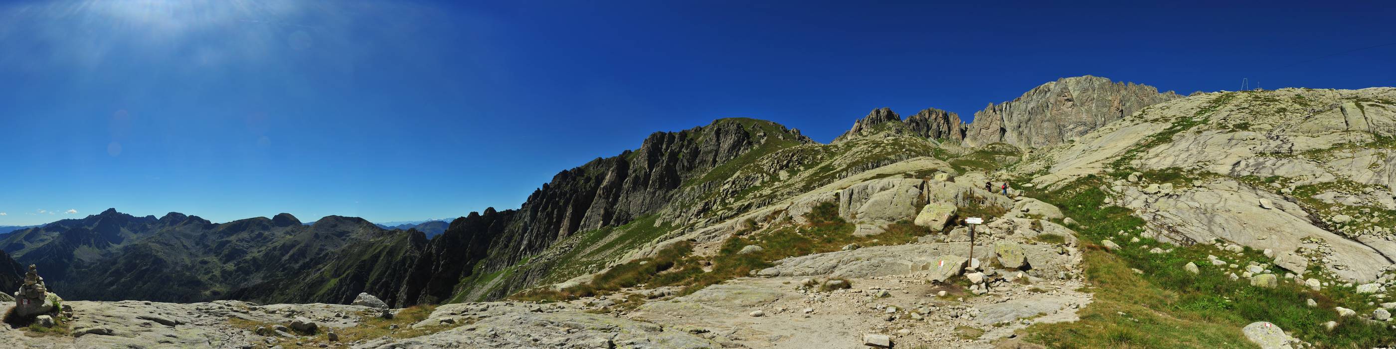 lungo il sentiero per il rifugio O.Brentari a Cima d'Asta, Val Malene