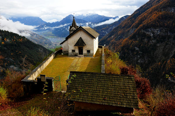 escursione alla Chiesetta di San Silvestro dal passo Gobbera sul monte Totoga