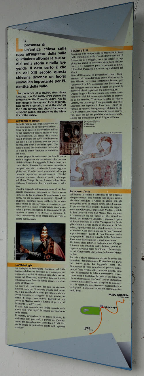 storia della chiesetta di San Silvestro