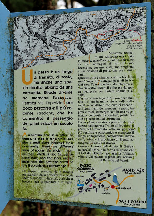 storia del passo della Gobbera