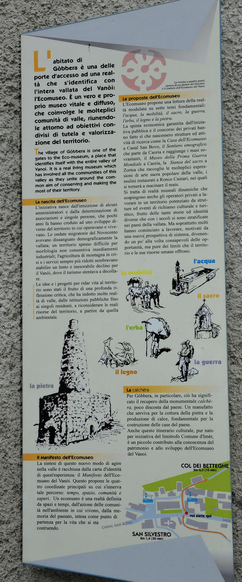 informazioni riguardanti il passo della Gobbera