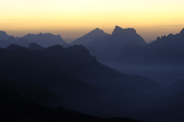 Col Margherita, Lusia Bocche, passo San Pellegrino Valles, Falcade, Val di Fassa