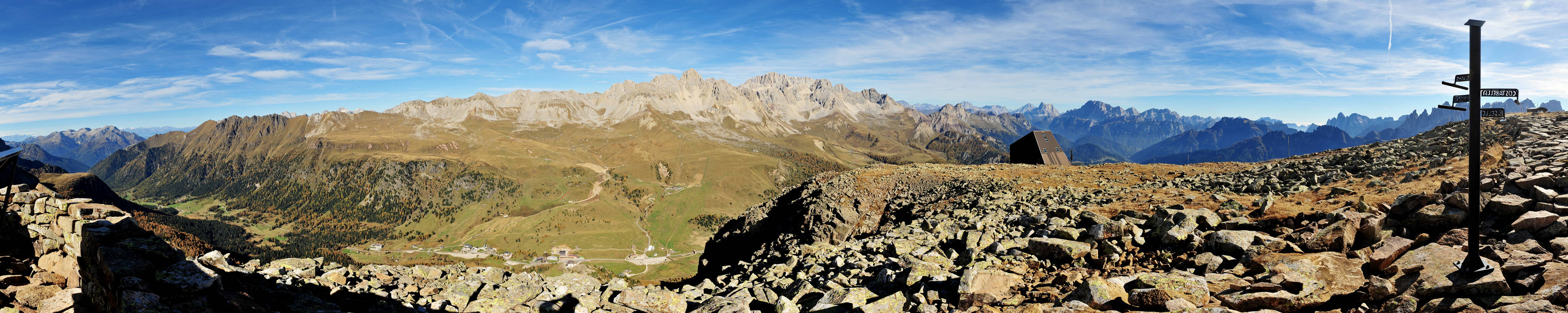 forcella Pradazzo al passo Valles, Falcade