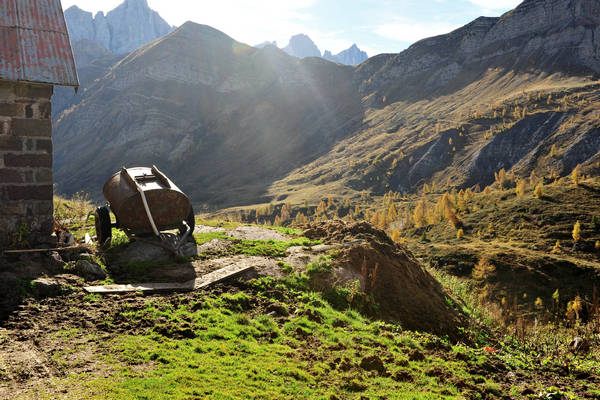 Col Margherita, catena Lusia Bocche, passo Valles, Falcade