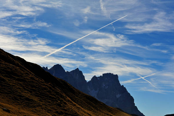 Col Margherita, catena Lusia Bocche, passo Valles, Falcade