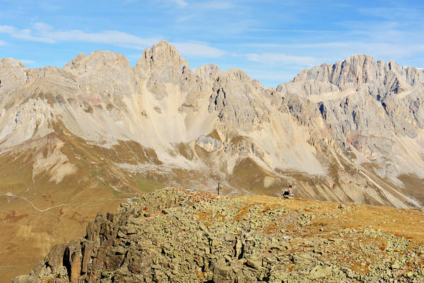 Col Margherita, catena Lusia Bocche, passo Valles, Falcade