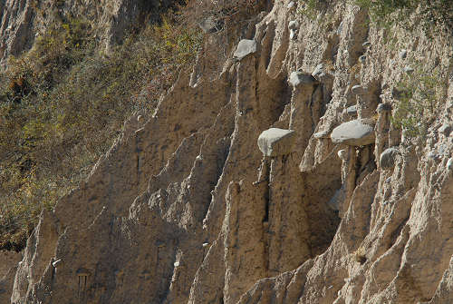 Piramidi di terra a Segonzano in Val Cembra