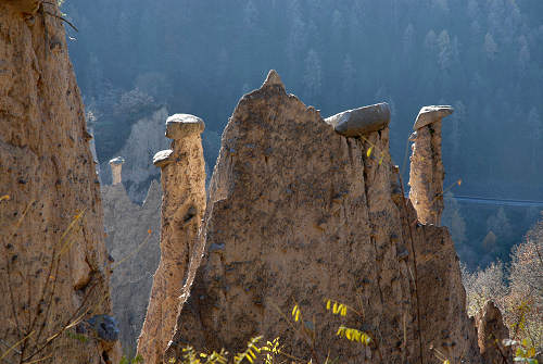 Piramidi di terra a Segonzano in Val Cembra
