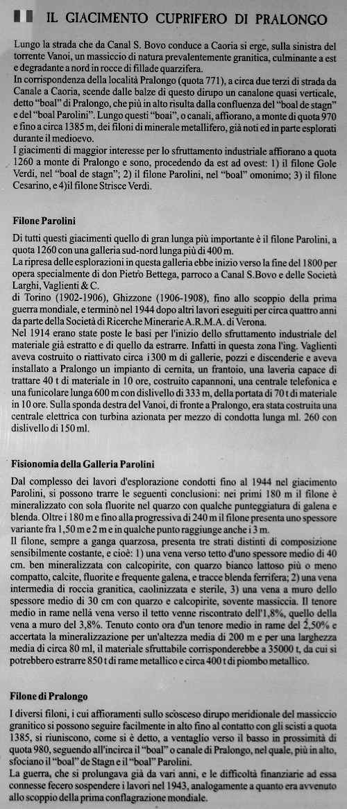 Miniera di Pralongo