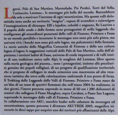 Trekking delle Leggende - Catena del Lagorai