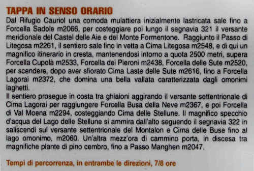 Trekking delle Leggende - Catena del Lagorai