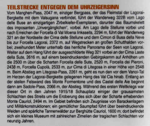 Trekking delle Leggende - Catena del Lagorai