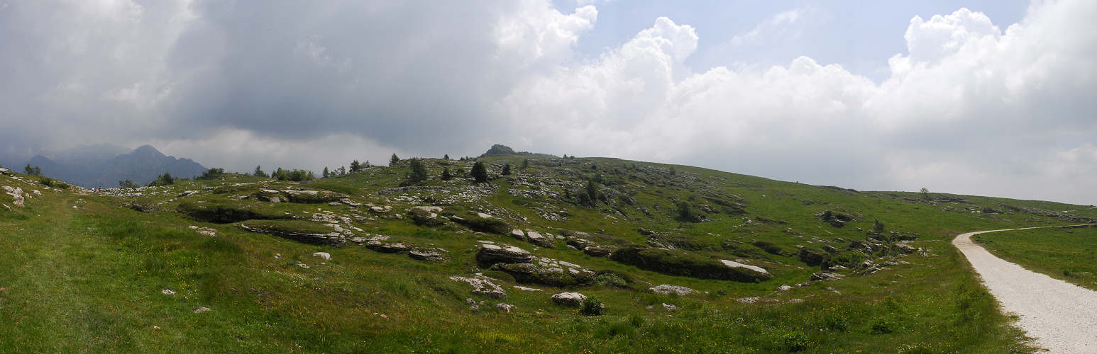 San Giorgio, strada dei cordini, malga e bocca Gaibana
