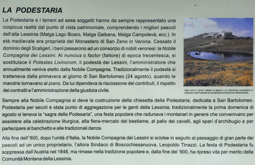 Podestaria di Bosco Chiesanuova, Lessini