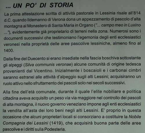 Podestaria di Bosco Chiesanuova, Lessini