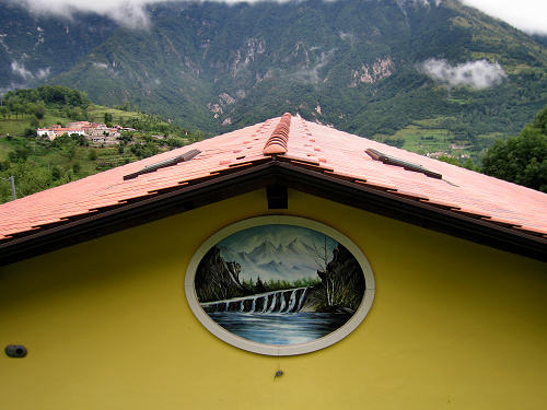 murales, affreschi a Durlo di Crespadoro