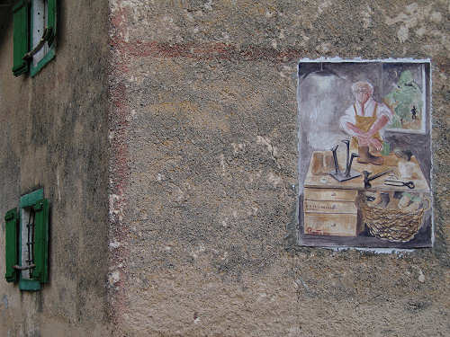 murales, affreschi a Durlo di Crespadoro