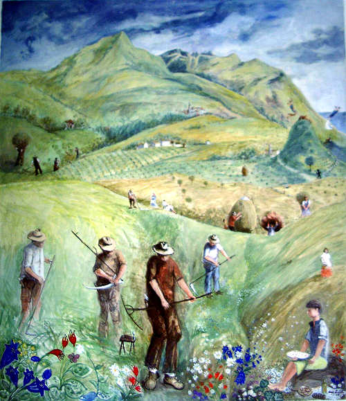 murales, affreschi a Durlo di Crespadoro