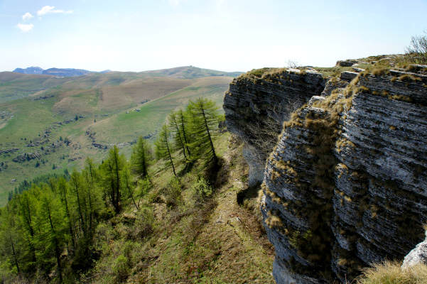 mountain bike Parpari San Giorgio Podestaria Castelberto malga Lessinia