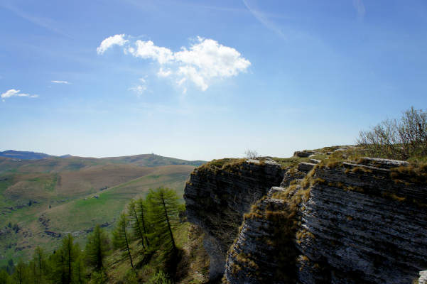 mountain bike Parpari San Giorgio Podestaria Castelberto malga Lessinia