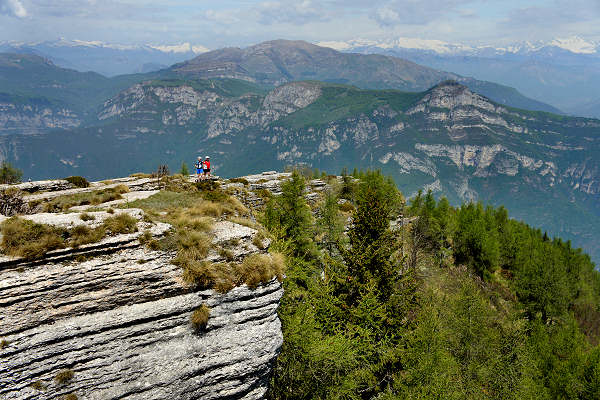 mountain bike Parpari San Giorgio Podestaria Castelberto malga Lessinia